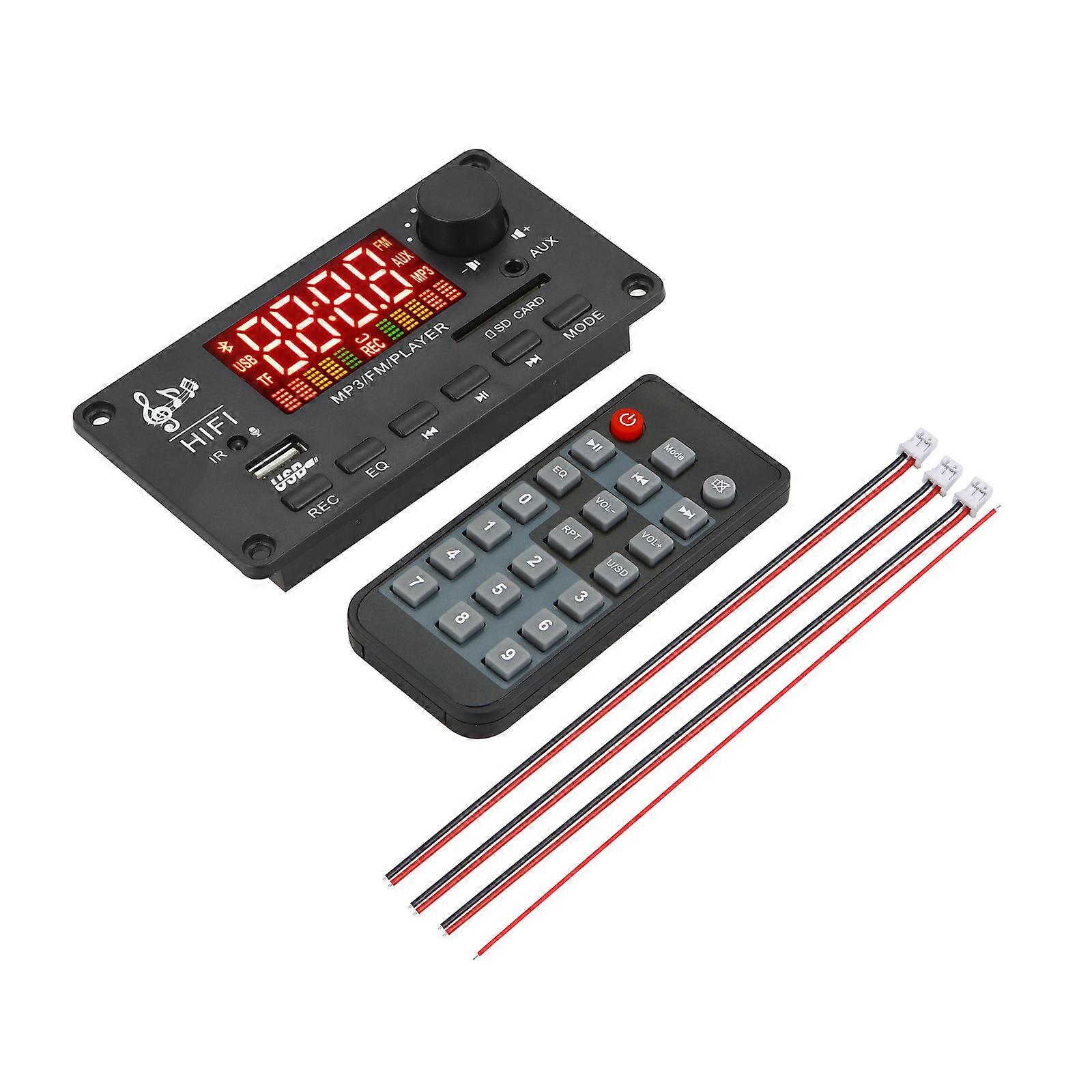 Bluetooth-compatible MP3 Decoding Board Module Support MP3/WMA/WAV/APE/FLAC Version of Song Decoding Modules Boards