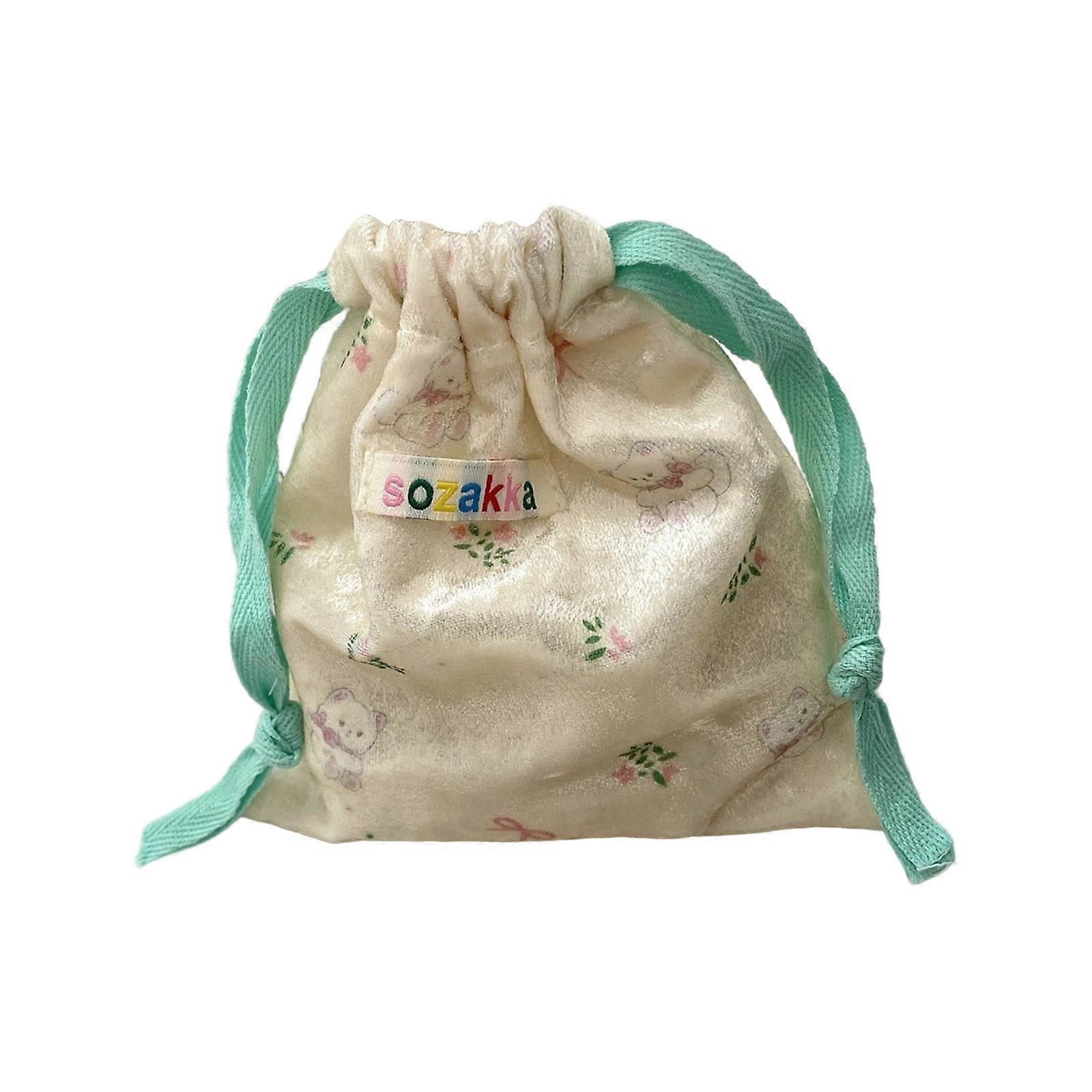 كيس مكياج مدمجة دب تصميم منظم سفر قابل لإعادة الاستخدام حقيبة أدوات الزينة مقاومة للدموع للاستخدام اليومي ورحلة العمل الأصفر