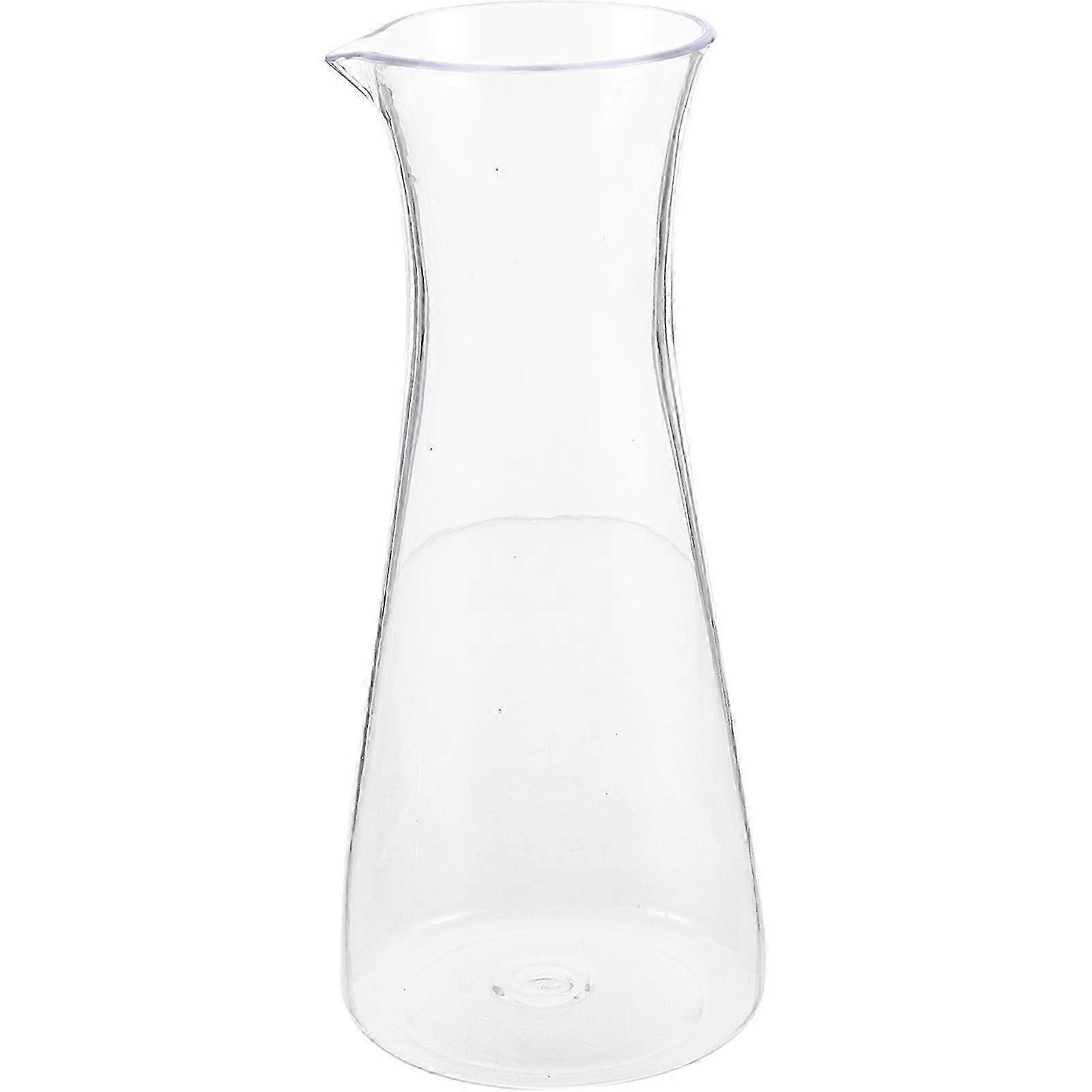 Caraffa da vino in acrilico trasparente 550ml per cene - trasparente