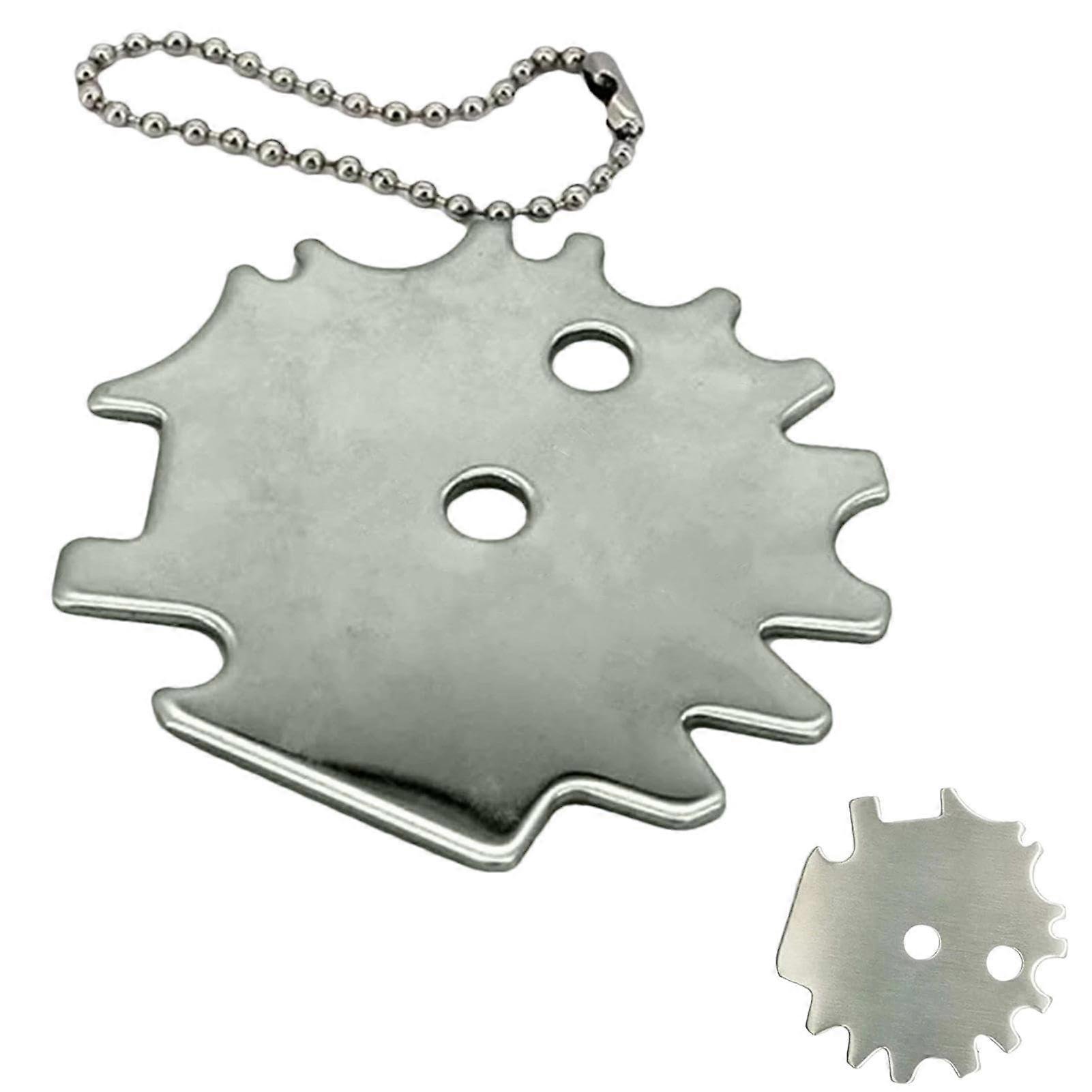 Grill Scraper, Grill Grate Cleaner, Grill Brush, Replacement for Most Grill Grates Round Ref: 7182