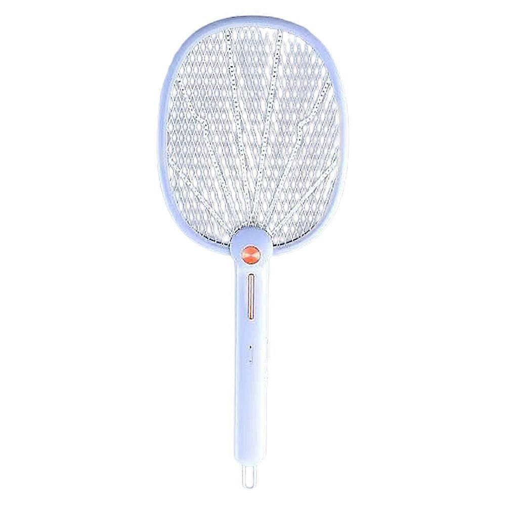 Bug Mosquito Racket Rechargeable Mosquito Trap Lamp, Rotatable Handle Design