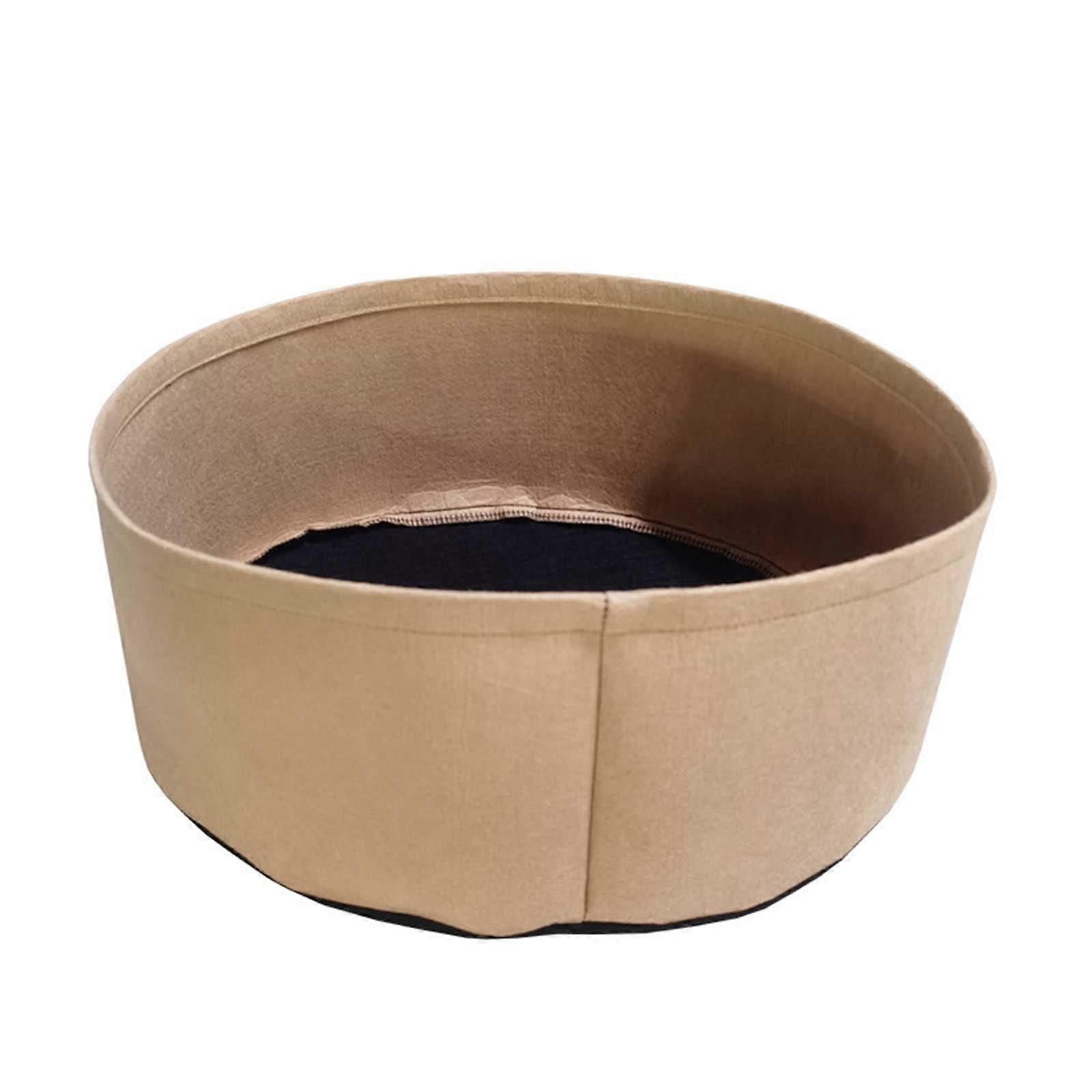 Plant container with large capacity, nonwoven fabric, tearresistant, for household, vegetables, seedling container apricot J Ref: 3035