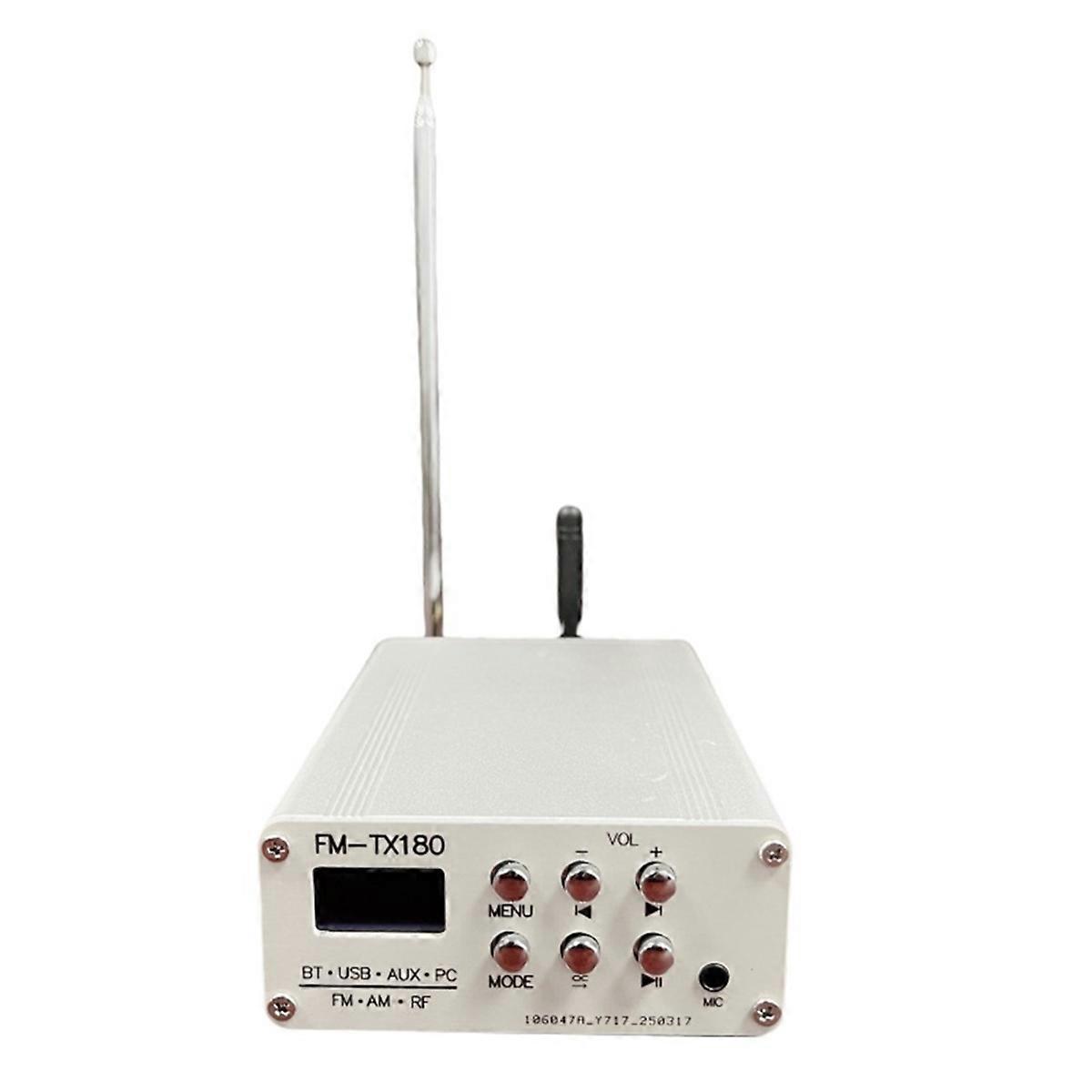 FM Transmitter Multifunctional Stereo AM Medium Band Wave Transmitter Bluetooth Audio Wireless Tran