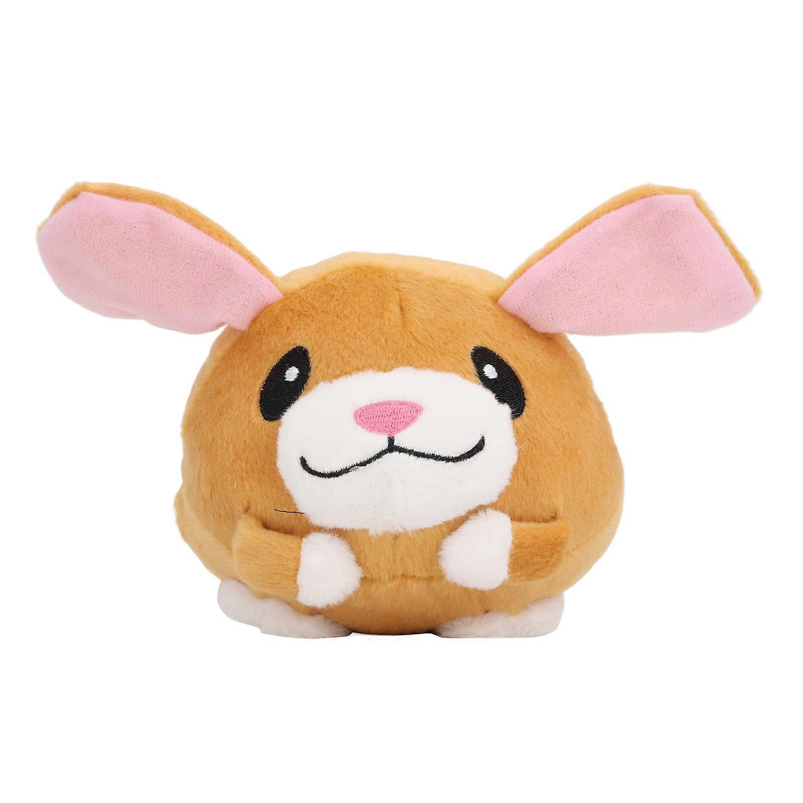 Jumping Plush Toy Remote Control Ball Baby Talking Learning Toy Interactive Bouncing Toy for Kids Small Dog