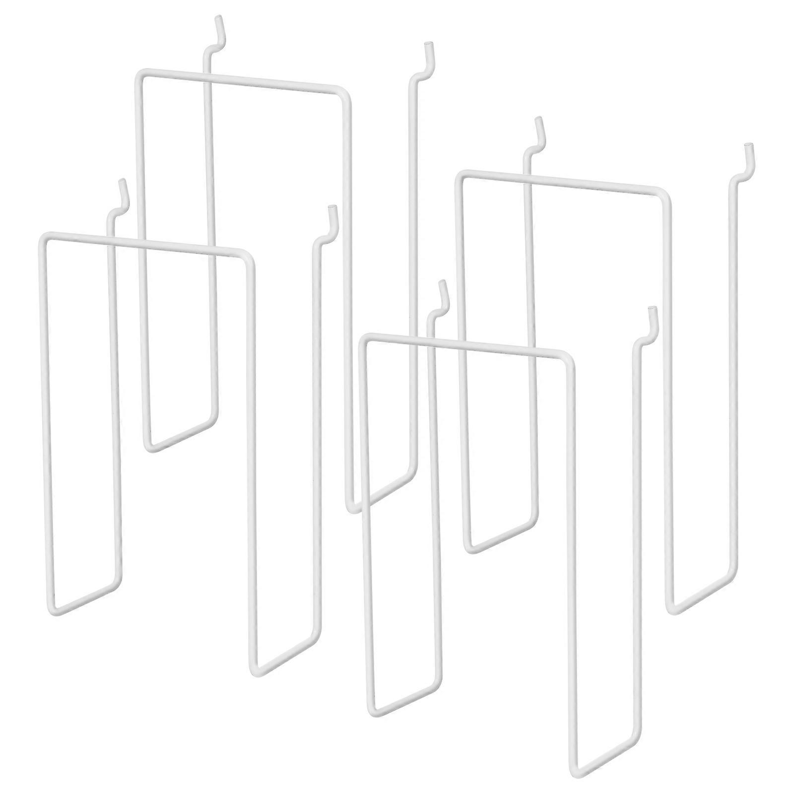 4pcs Metal Pegboard Shelf Hooks for Organizing Books, Frames & Decor – Sturdy Display Stand, Flexible Placement, Efficient Vertical Space Use for