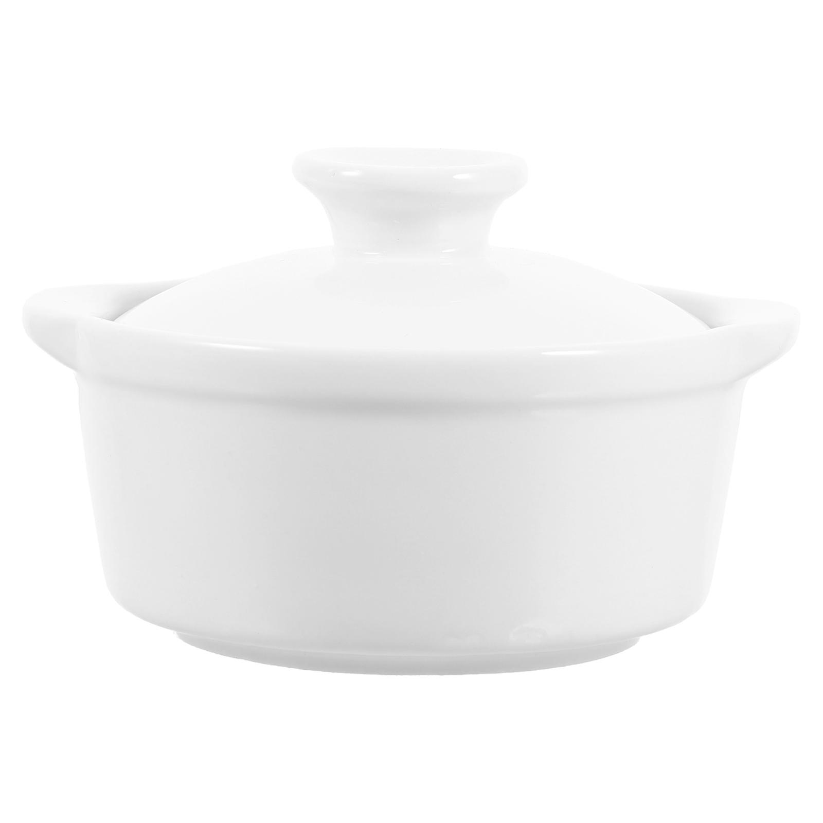 Versatile Food Containers, Ceramic Bowls with Handles, Suitable for Many Recipes