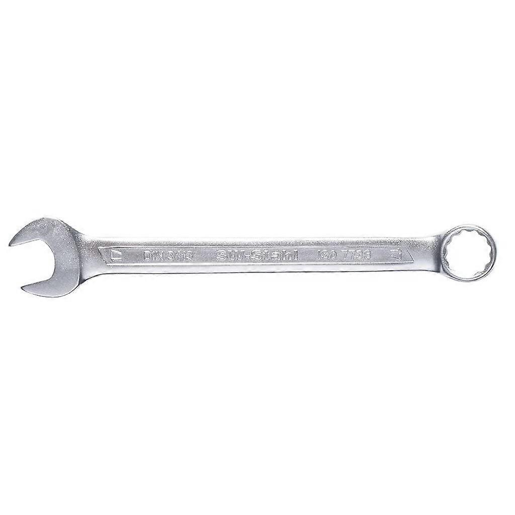00819L Combination Spanner 24 mm | Open-End & Ring Spanner, Double Ended, Chrome Vanadium Steel, Durable Tool
