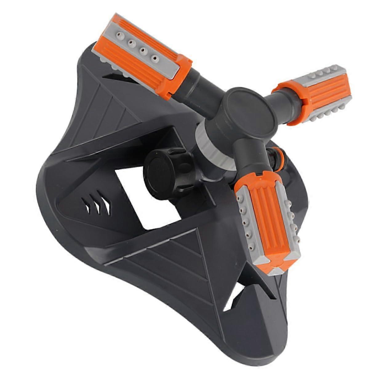 Automatic Garden Sprinkler 3-Arm Rotating System for Efficient Lawn, Garden, and Flower Watering, Large Area Coverage