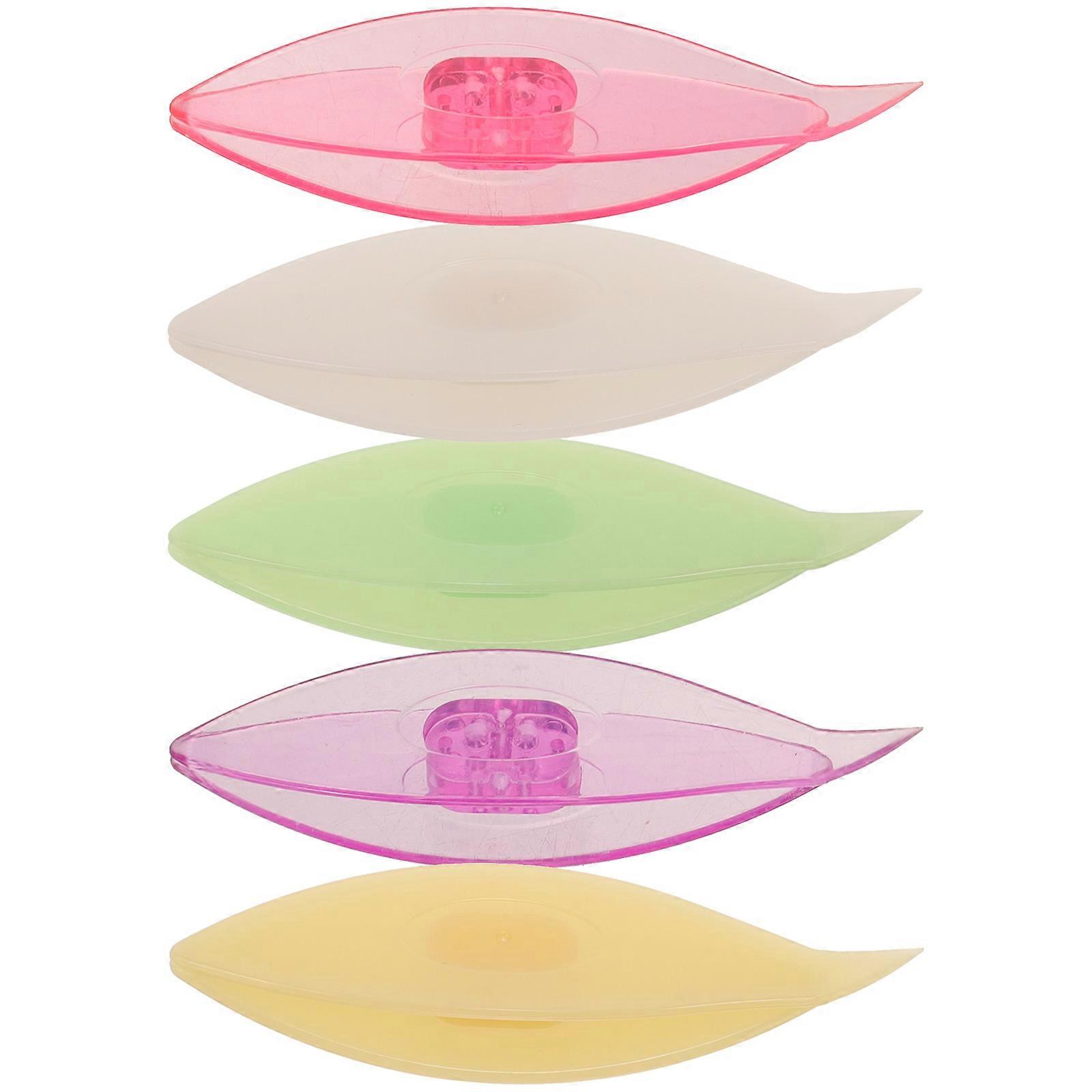 Knitting Weaving Crafts Tatting Shuttles Beginners DIY Knitting 7.50X2.00X1.00CM Plastic Ergonomic Structure 5Pcs