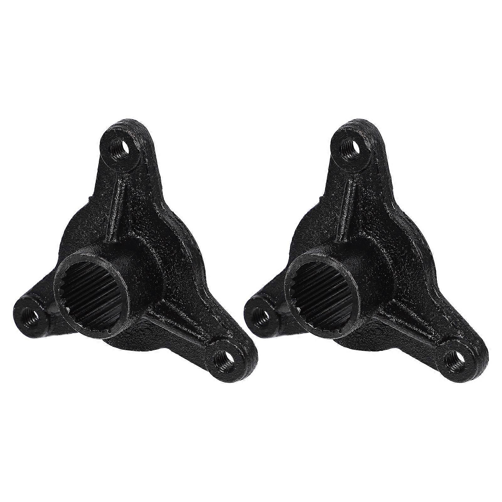 Rear Axle Wheel Hub Assembly 2PCS for ATV Durable Spline Tooth Design Easy Installation Universal Fit for Multiple Models