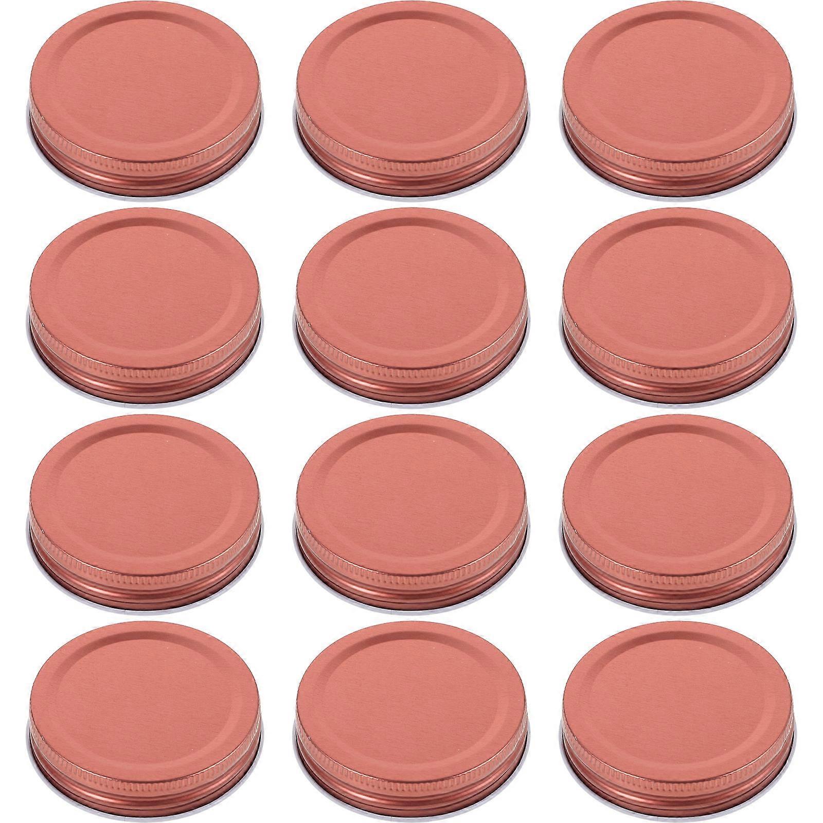 Leakproof Storage Lids Household Users Tinplate 70mm 12Pcs