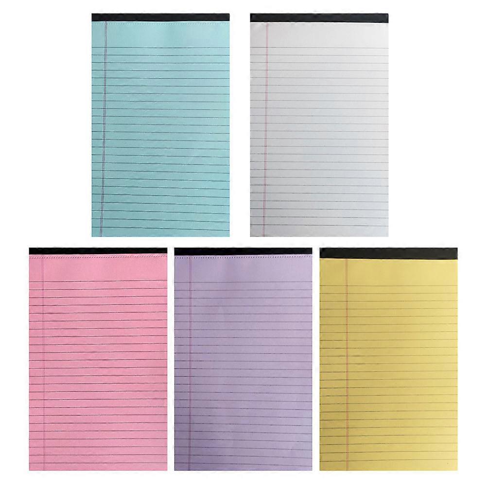 Small Planner Notepad Tearable Pages Simple Design For Family 5Pcs