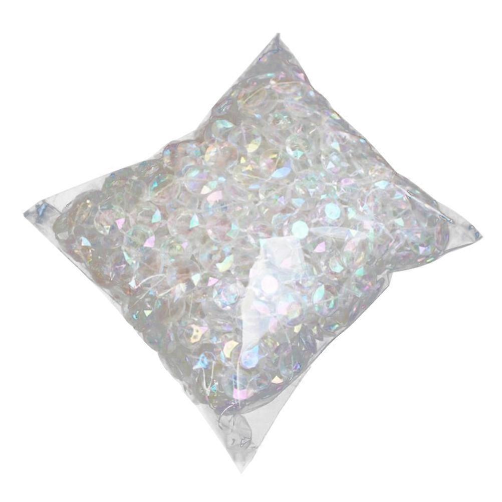 Multi Acrylic Bead Strands for Wedding Decor Clear Bead Strings 10m