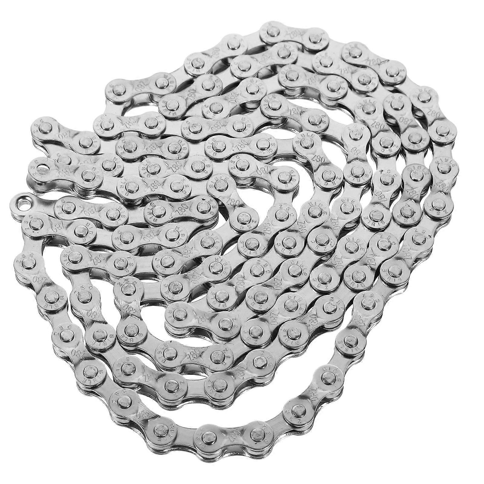Bicycle Chain Link Connector Stretch-Proof Lightweight Cyclists 150X0.8CM High-Grade Steel X- 1Pack