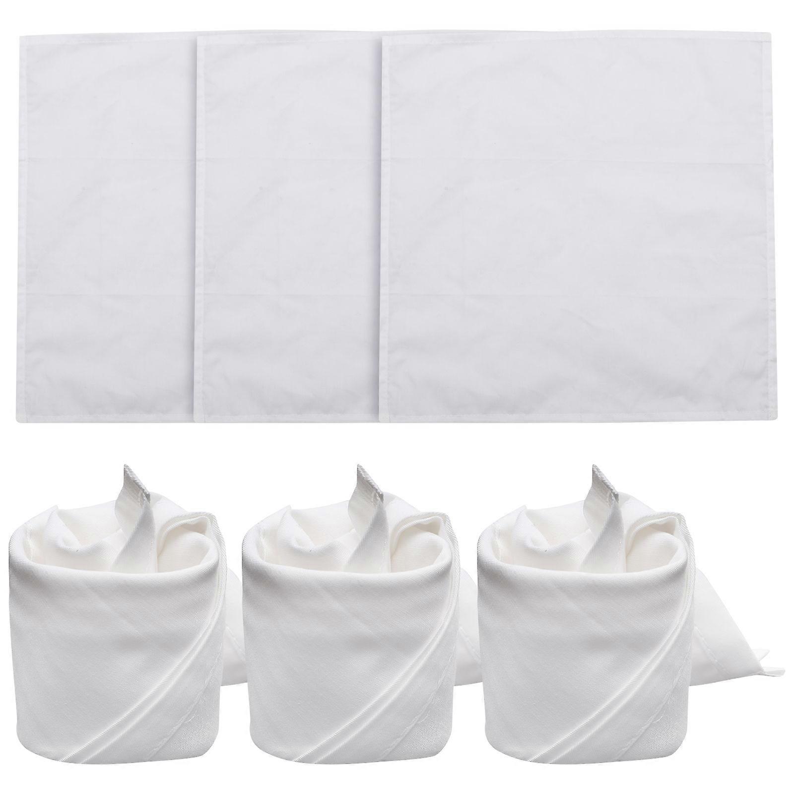 Kitchen Cloths Cloth Napkins Hotel Home Party Square Elegant Cleaning 6Pcs