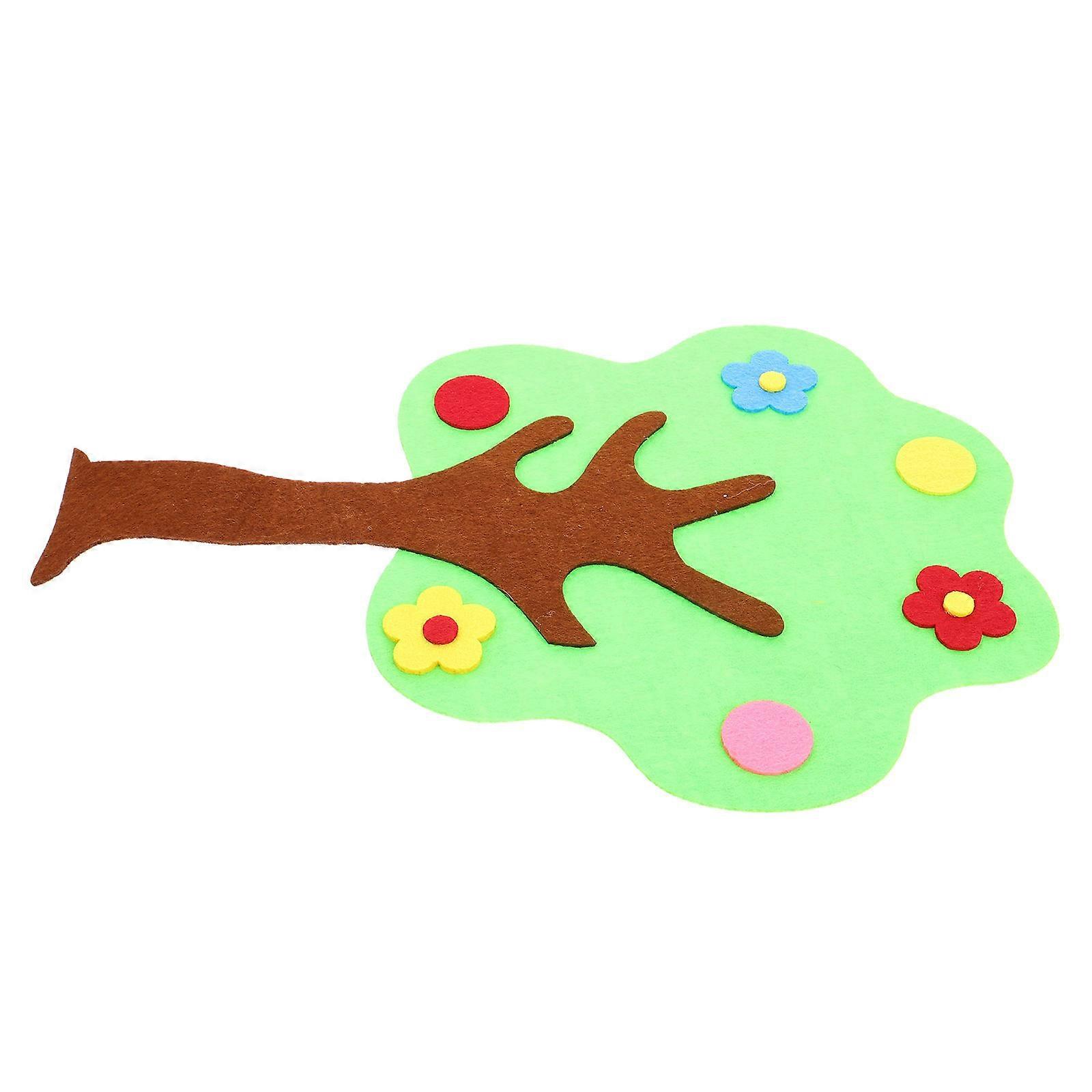 Thanksgiving Border For Bulletin Board Tree Shape Decor For Classroom Home Decoration Non-Woven Fabric Educational Tool 1Pack