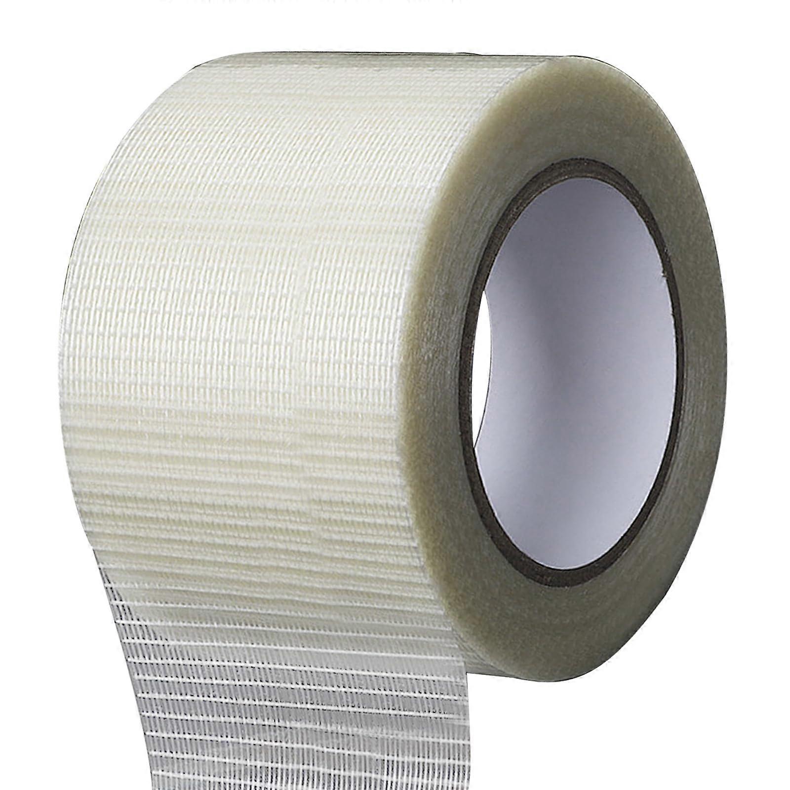 RV Awning Repair Tape, 80 mm x 20 m, Transparent Fibreglass Tape, and TearResistant