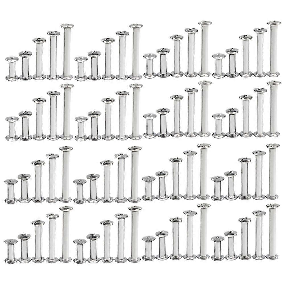 Δεσμευτικές αιχμές βιδών θέσεων για το μήκος ράβδων φωτογραφιών άλμπουμ φωτογραφιών 6mm στερέωση 120Pcs