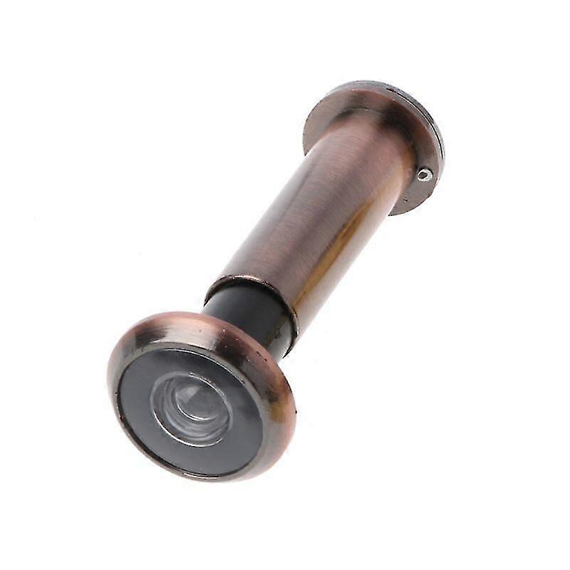 Peephole for Front Door 200 Degree Wide Viewing Angle Hidden Security Door Viewer with Privacy Cover Diameter 16mmbronze SZRH A-M
