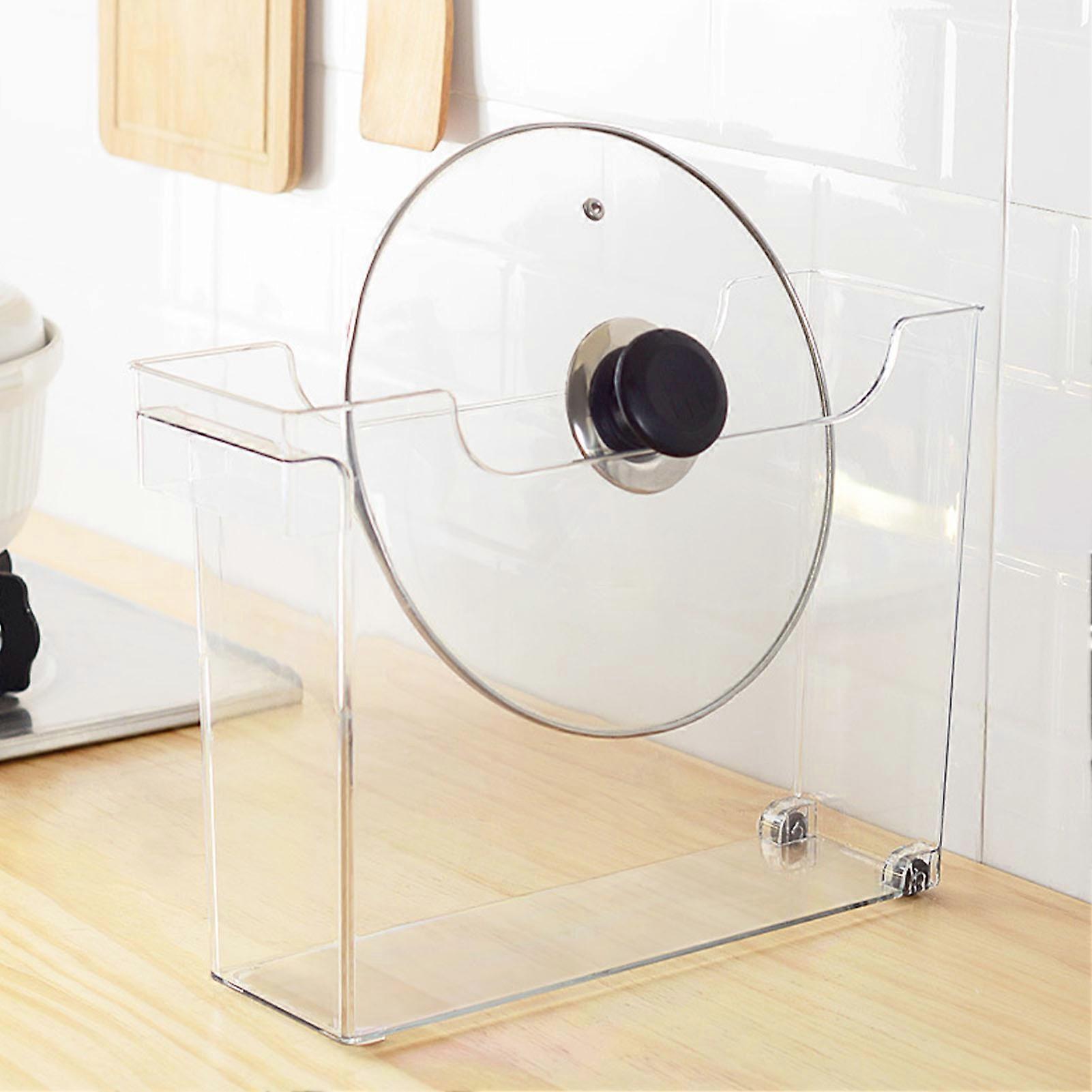 Clear Kitchen Storage Bins PET Multifunctional Spice & Lid Organizer