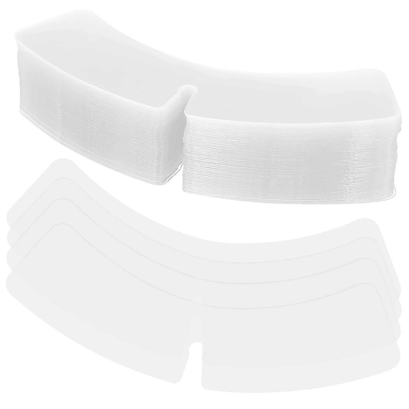 اللباس قميص طوق دعم طوق بلاستيكي يدعم ملابس المكتب 100 مجموعة