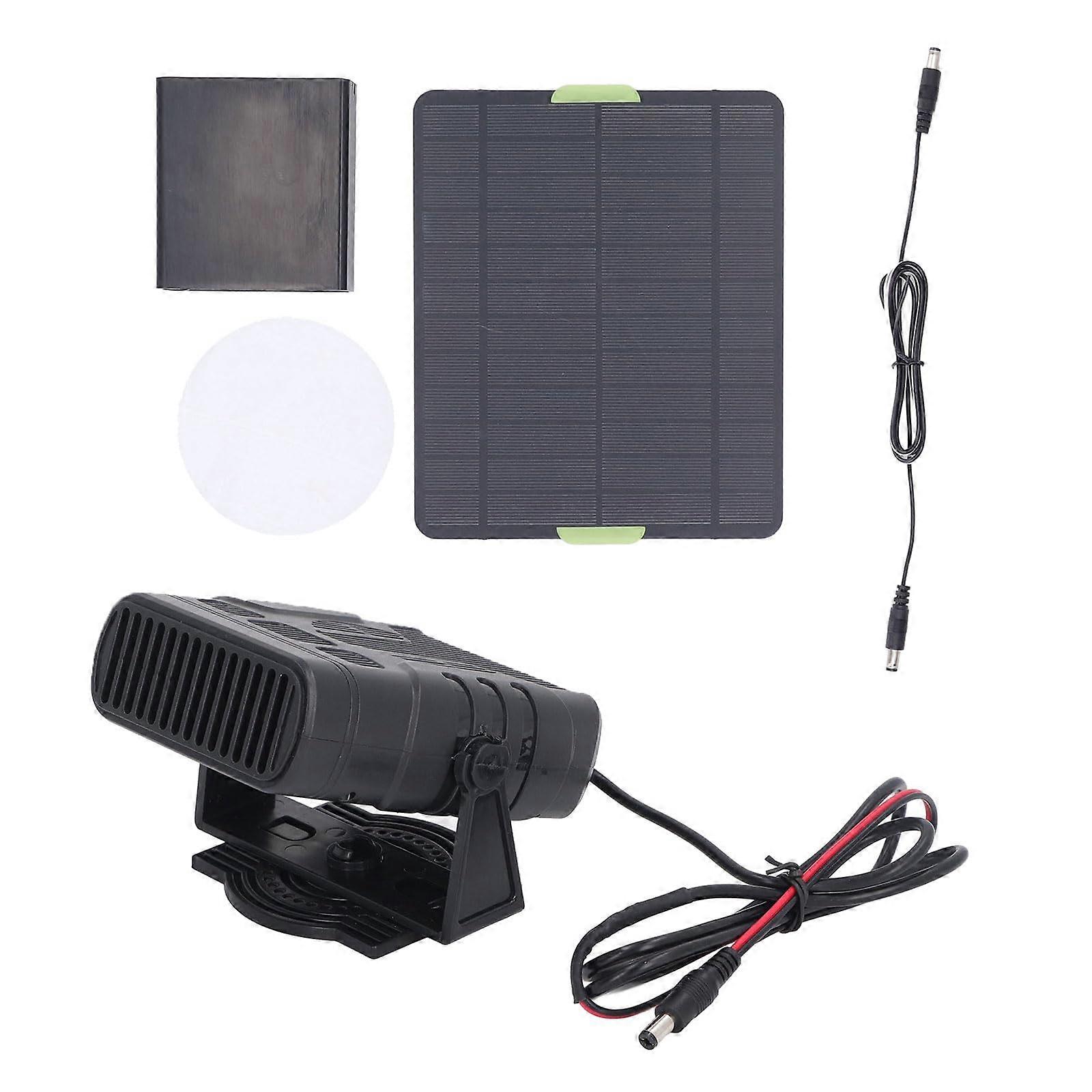 Solar Heater for Chicken Coop, Greenhouse & Dog Kennel - Compact Size, Energy Efficient, Indoor/Outdoor Use