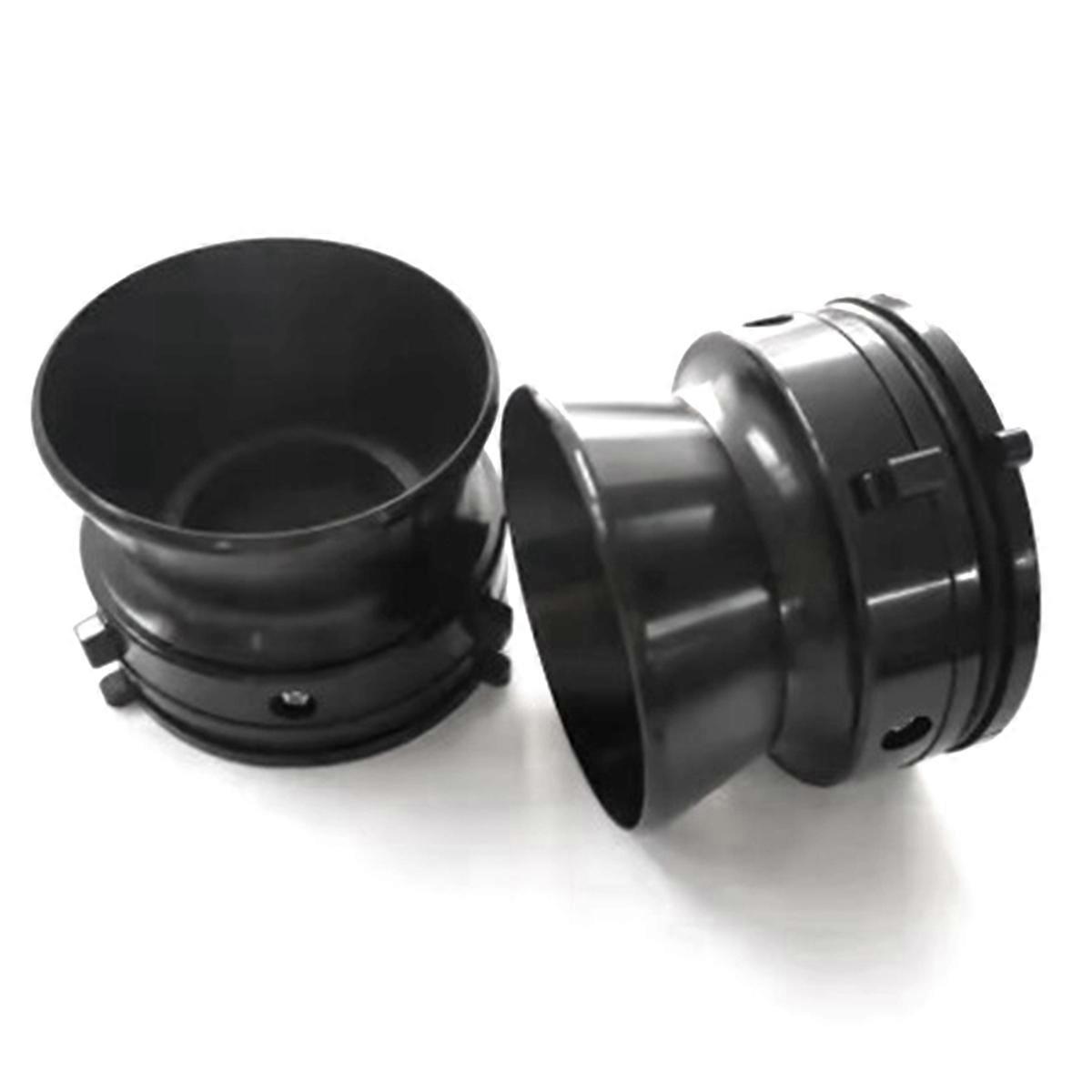1pair 1/4 Inch 10 Inch Hub Adapter for Studer ReVox, Universal Aluminium Loading Device Black
