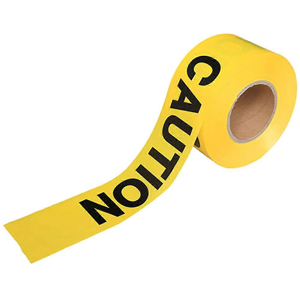 Warning Tape Halloween Design Caution Tape Construction Site Danger Zone Marker 4.01X2.95X2.95IN 1 Roll