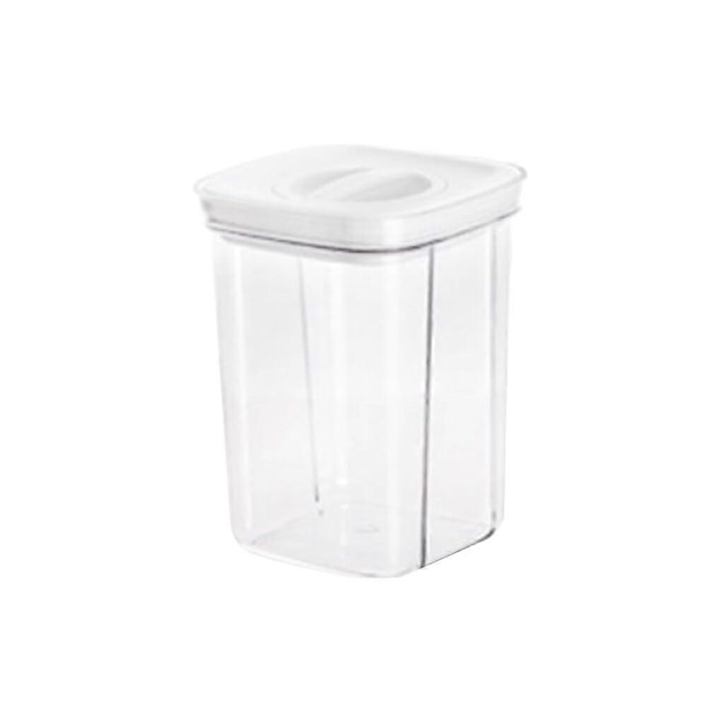 Preservation containers for freshness, visible and practical storage tanks for various grain canisters made of PET, medium size 1300 ml.