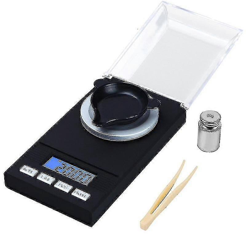 50g/0.001g Milligram Scale, Fine Scale, Mg Scale, Laboratory Scale With Lcd Display,Professional,hww
