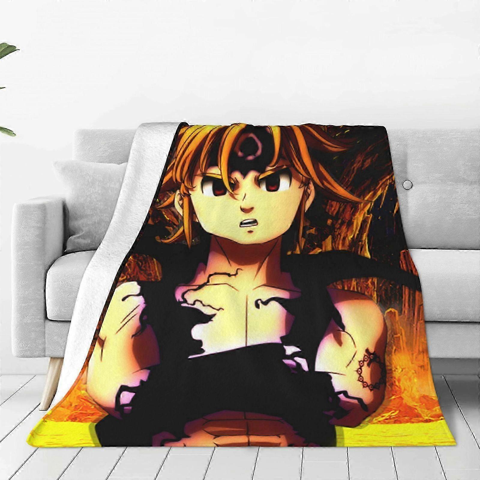 Cozy Luxury Fleece Blanket, 3D Printed Flannel Throw, Lightweight Durable Plush Blanket