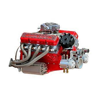 Motorized Engine Model Figure For Adult Children STEM Learning Educational Toy With Realistic Mechanical Component  Yellow