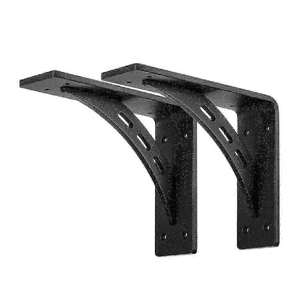 Durable Shelf Brackets, Max Load 1100 Lbs, Premium Metal Mantel Brackets (Set of 2) for Fireplace