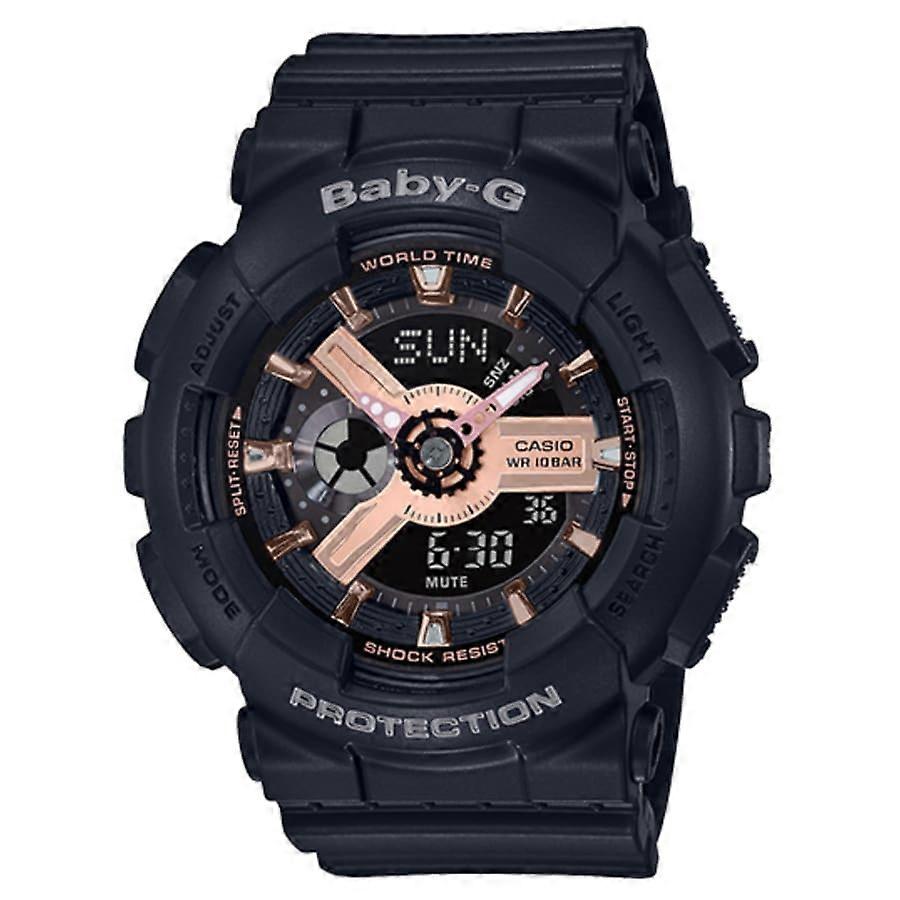 Baby-g Black Ba110rg-1a