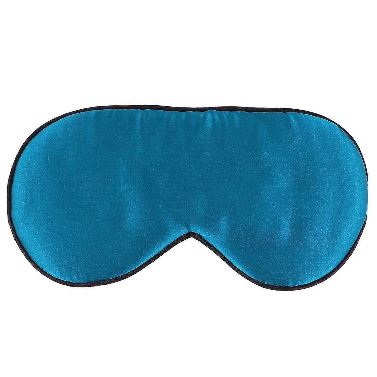 Sleeping Eyeshade for Travel Adjustable Super-Smooth Eye Mask Natural Silk Blocks Light 1Pcs