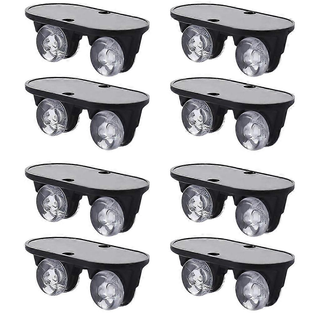 Mini Caster Wheels Universal Wheel Replacement Storage Box Wheel 4.5X2CM 8Pcs