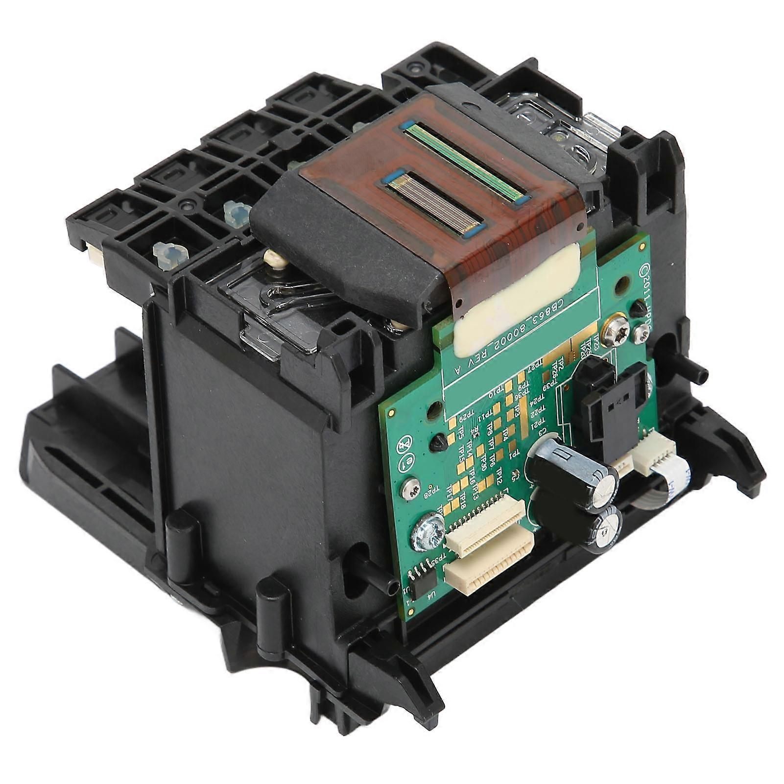 Print Head ABS PCB Materials Easy Replaceable Black Compact Printhead Replacement HP932 HP6600 for HP7150