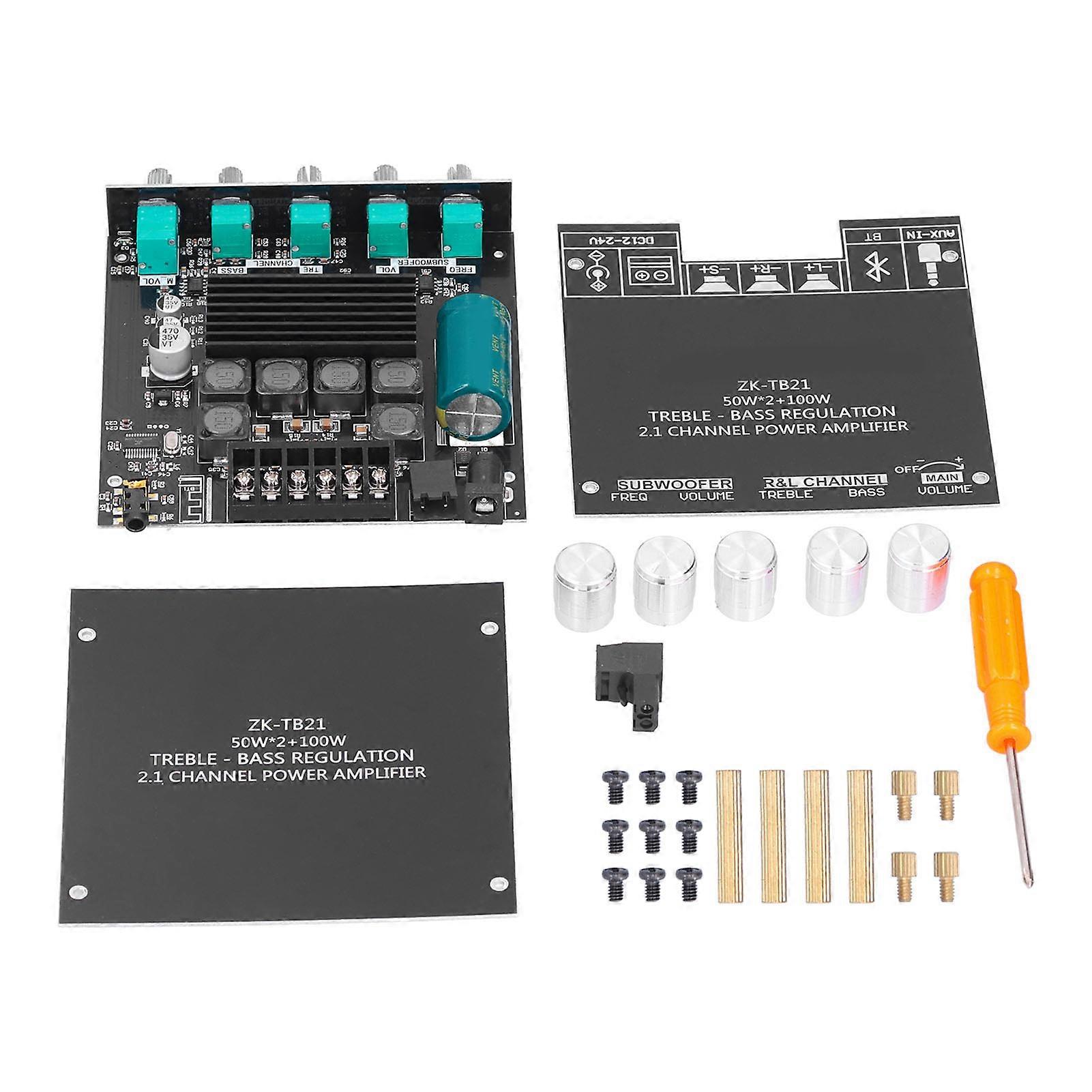 o Amplifier Board Bluetooth 2.1Channel Power Amplifier Module for DIY Home Speakers