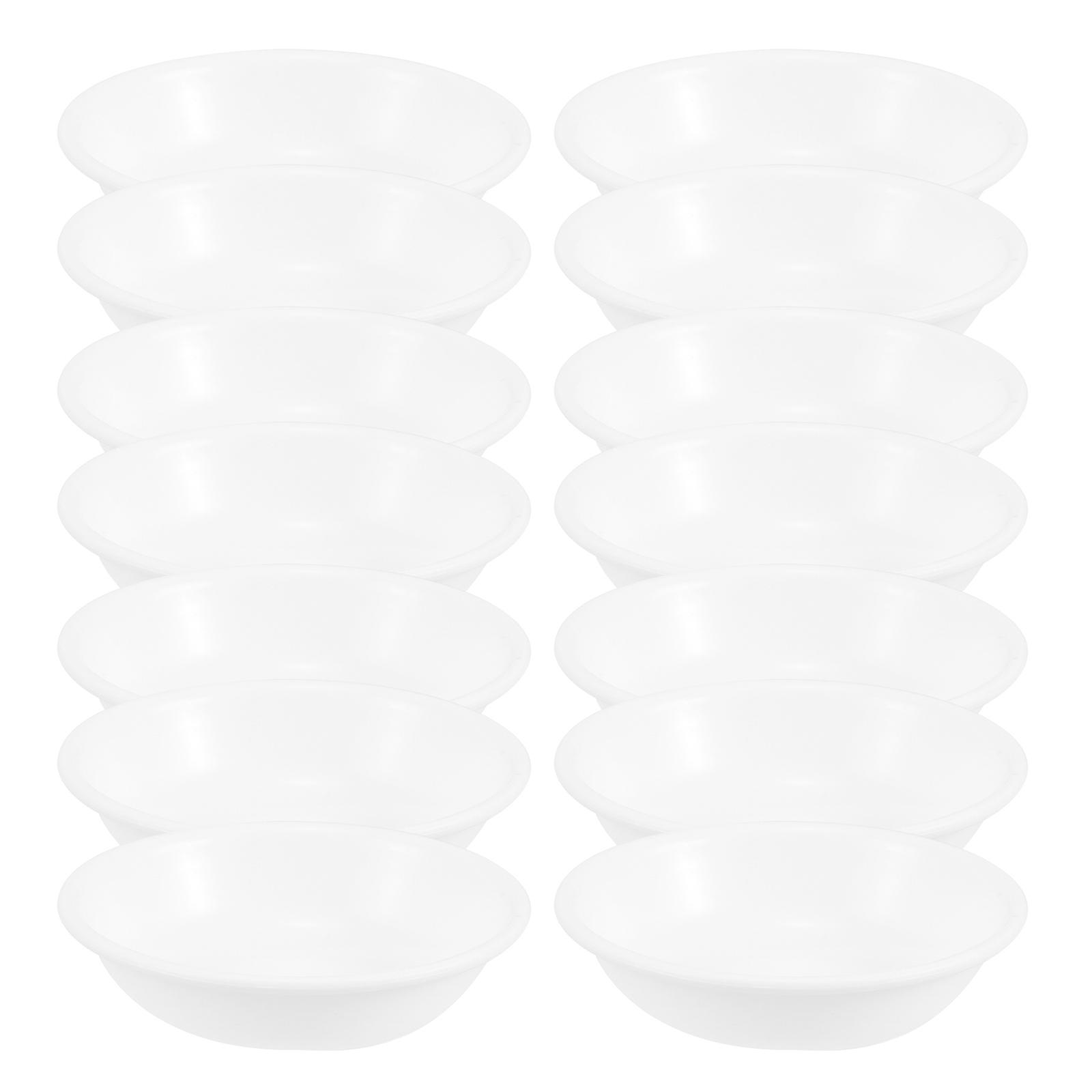 Sushi Soy Sauce Dish Mini Sauce Bowl For Households Round Shape 3.0×3.0×0.8in Sushi Sauce 20Pack