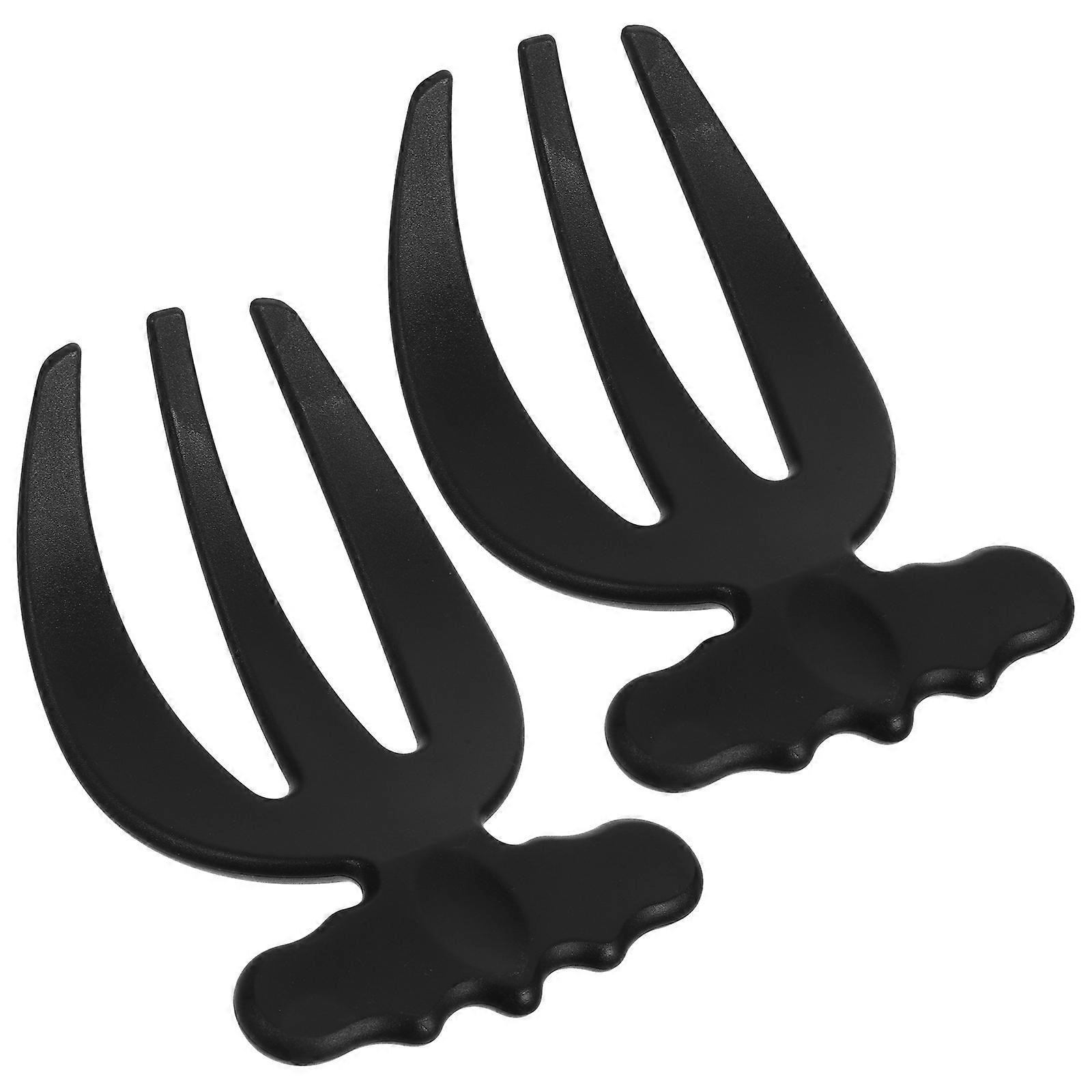 Here's a refined and professional product description based on your input:
**2pcs Reusable Salad with Handle Forks – Food Grade Vegetable Forks
