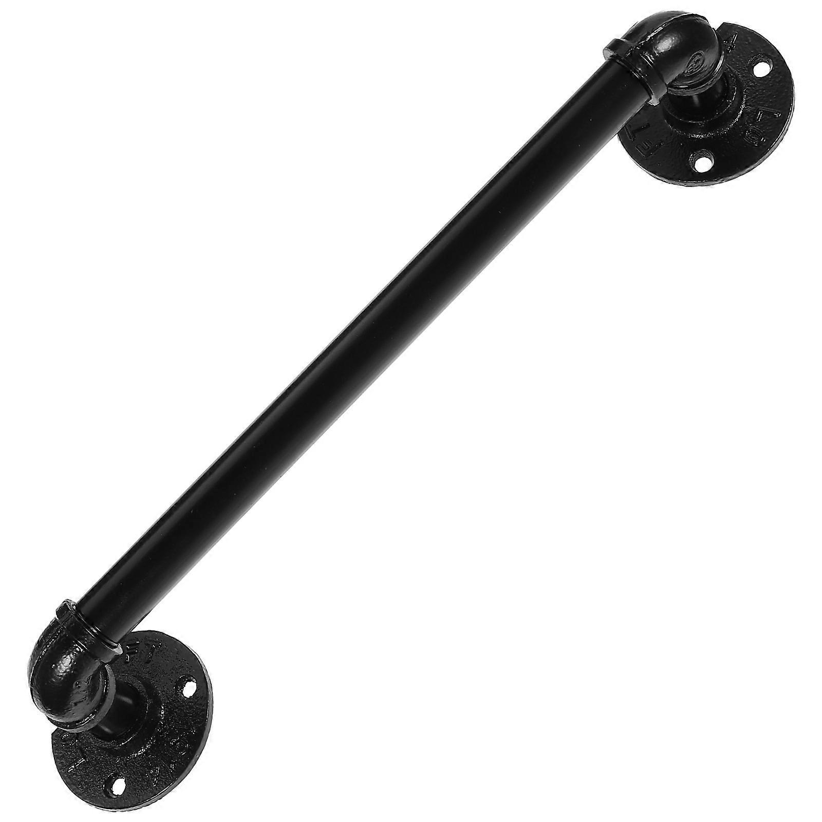 Iron Barn Handle Retro Design Durable Door Pull for Easy Installation on Garage, Shed, and Attic Doors