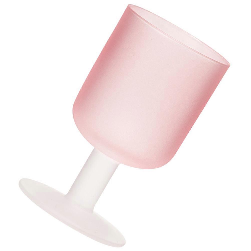 Wine Goblets Fashionable Glass Cups Use Pink 13X7X7CM Holding 1Set