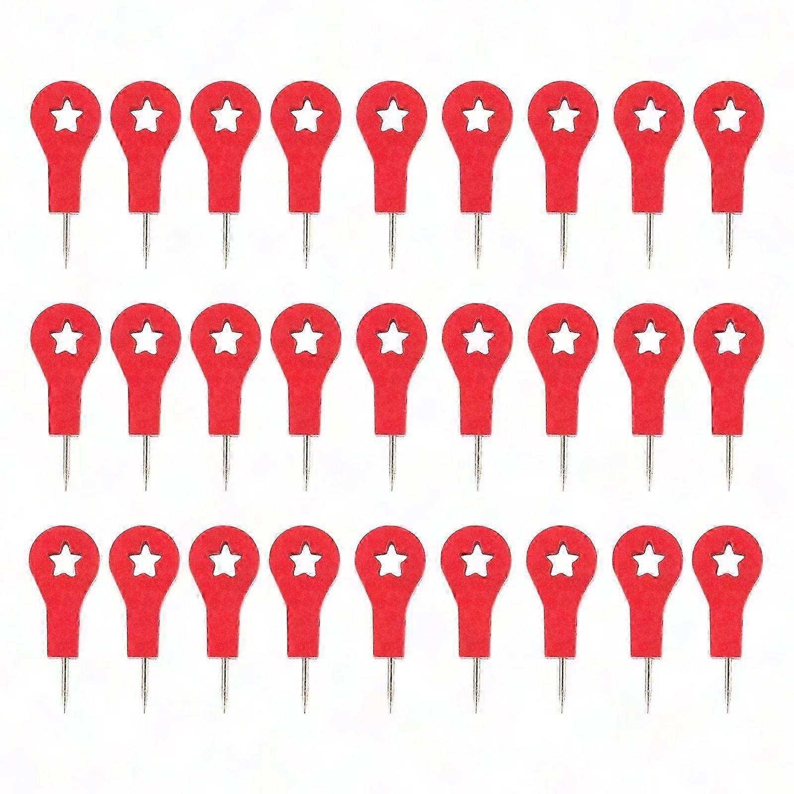 50pcs Decorative Thumb Tacks Round Head Push Pins