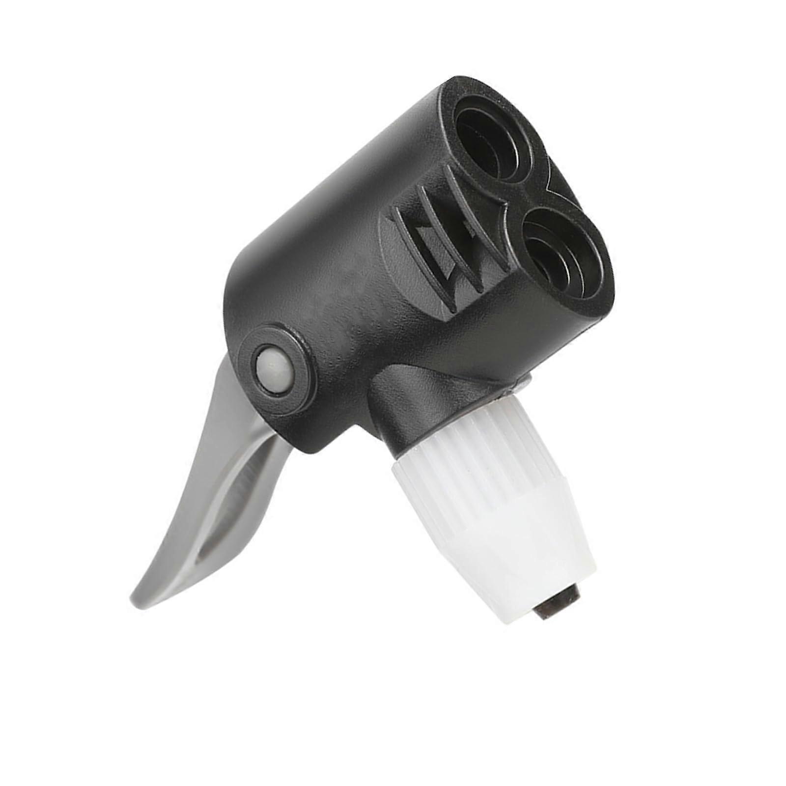 Bicycle pump nozzle hose adapter, doublehead adapter replacement, quick pump adapter, pump nozzle accessories, durable air nozzle adapter