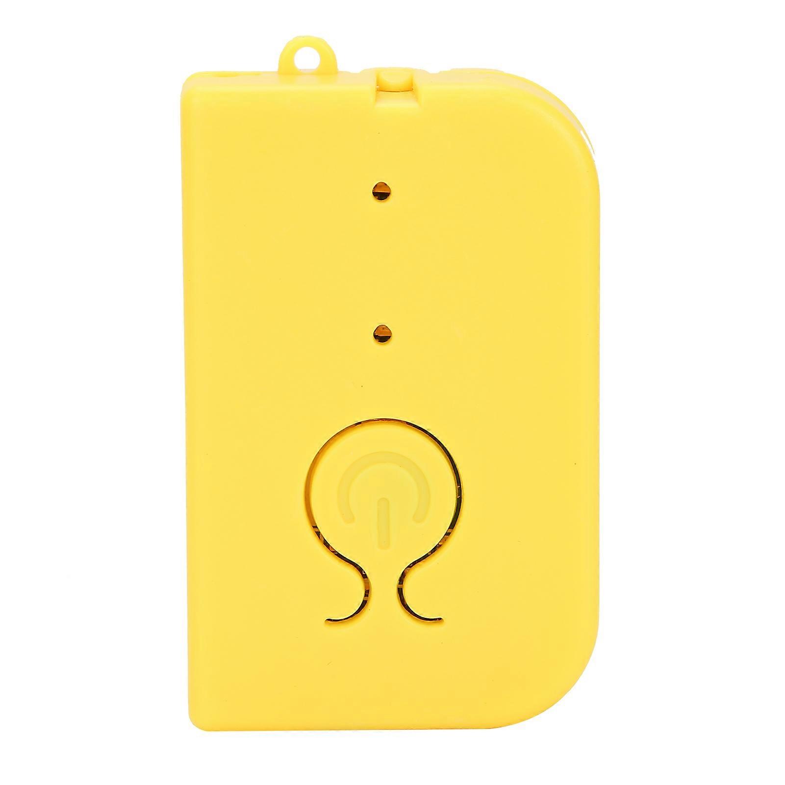 Infusion Fluid Reminder Sensor Automatic Sound Alarm Rechargeable Security Care DeviceYellow