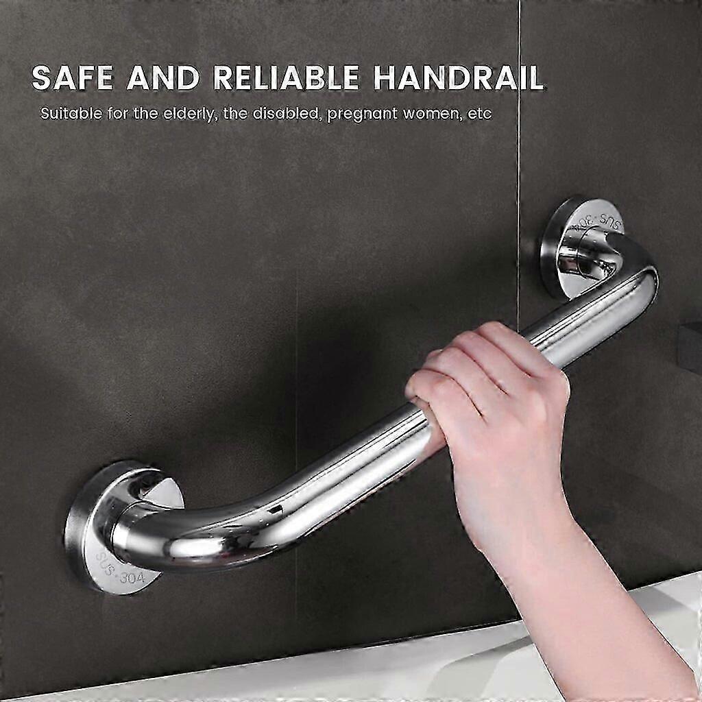 2-piece non-slip bathroom handle