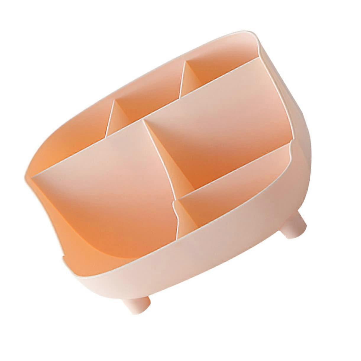 Multi-Functional Desk Organizer Box for Office Supplies, Makeup, Jewelry, and Small Items - Compact Storage Solution