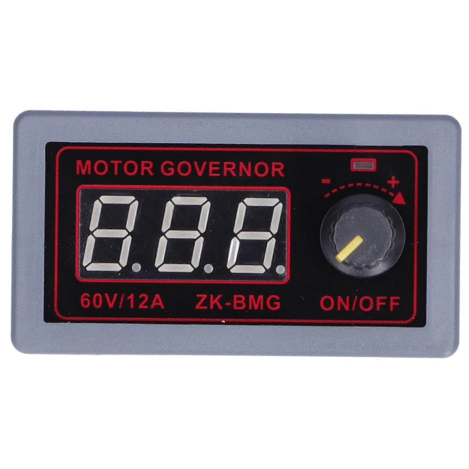 Speed Controller 60V 12A 500W Adjustable Digital DC Motor Speed Controller for Electronic Equipment Automation Equipment