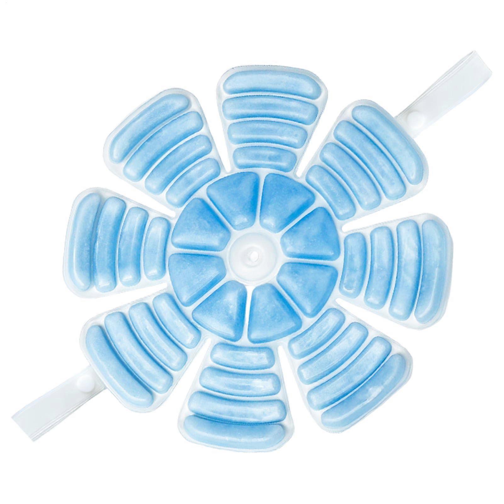 Efficient Hat Ice Pack Set Reusable Cooling Ice Packs for Outdoor Cycling