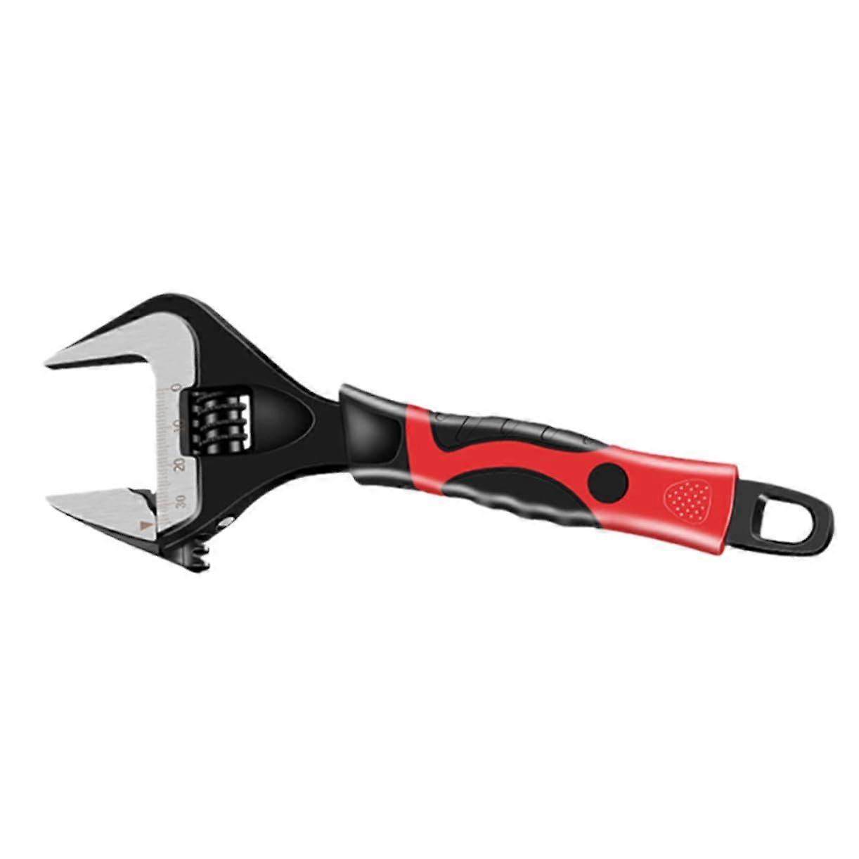 Adjustable Wrench Short-Handle Plumbing Tool For Sinks Tight Spaces Multifunctional 1-Piece
